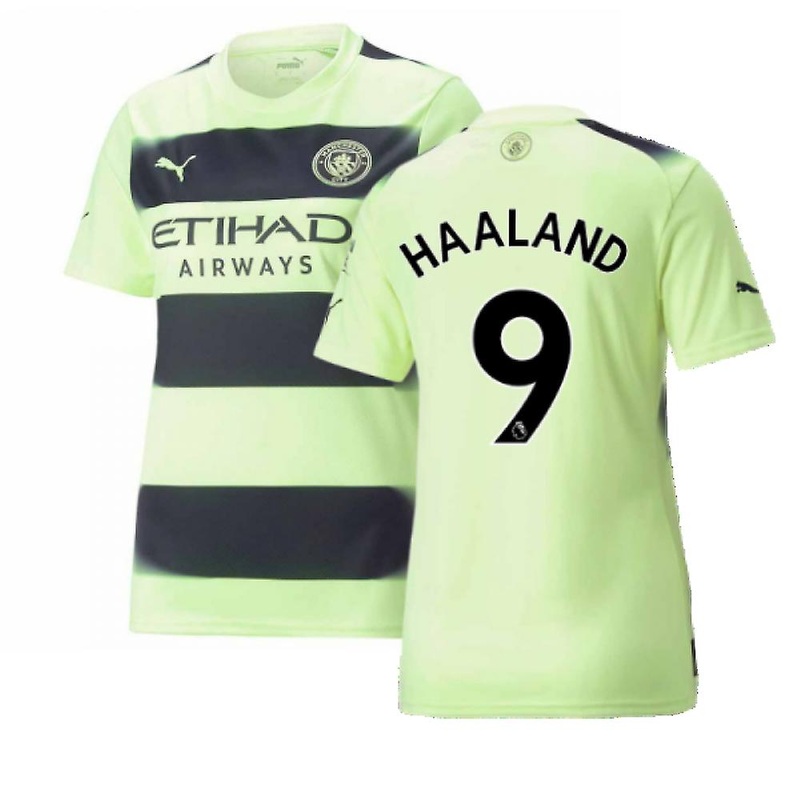 2022-2023 Man City Third Shirt (Ladies) (HAALAND 9)
