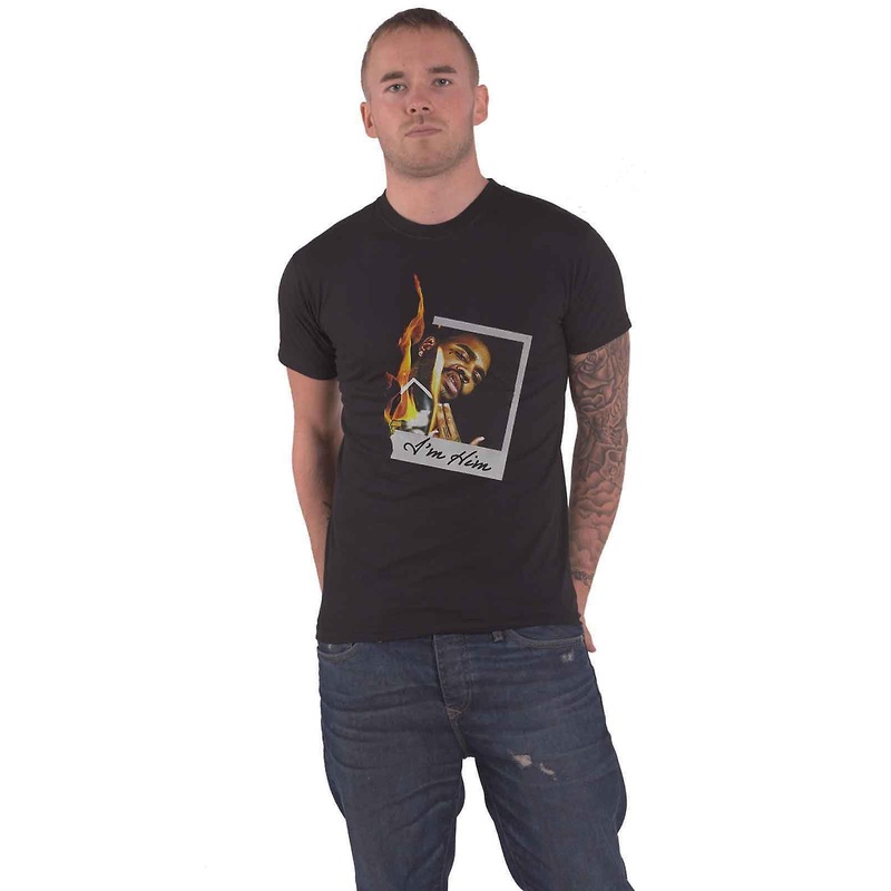Kevin Gates T Shirt Polaroid Flame Logo new Official Black