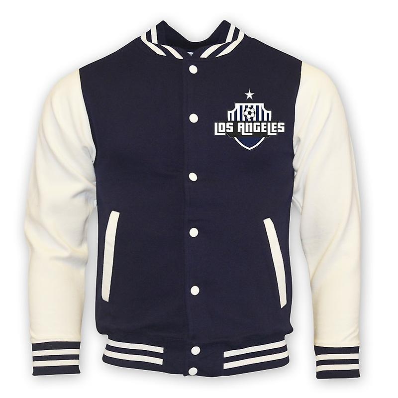 La Galaxy College Baseball Jacket (navy) – Kids