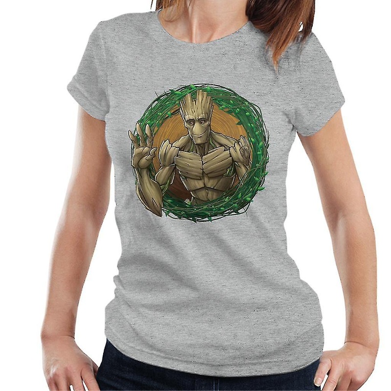 Marvel Guardians Of The Galaxy Groot Wave Women’s T-Shirt