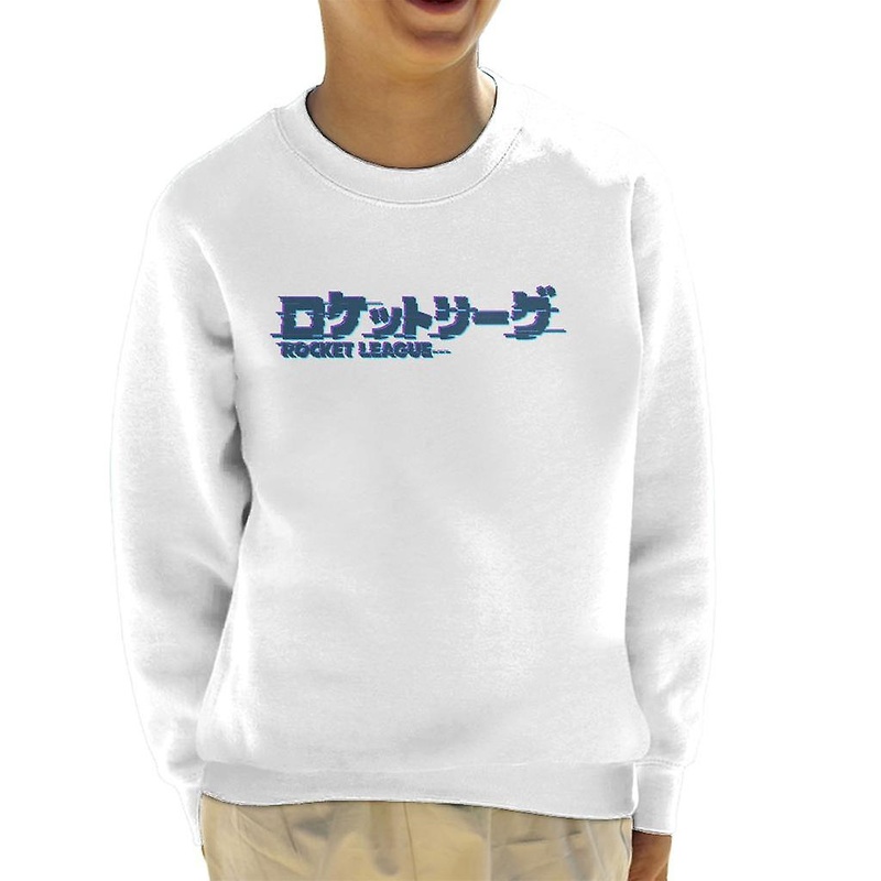 Rocket League Dark Tokyo Logo Glitch Kid’s Sweatshirt