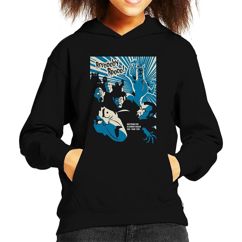 Scooby Doo Halloween Rrroooby Roooo Kid’s Hooded Sweatshirt