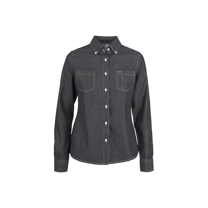 Women’s Harvest Jupiter Ladies Long Sleeve Light Denim Shirt 2123025