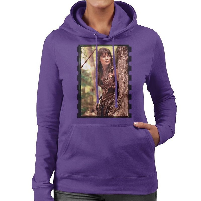 Xena Warrior Princess In The Jungle Women’s Hooded Sweatshirt