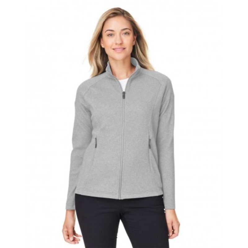 North End NE727W Women’s Spirit Textured Full-Zip | North End NE727W