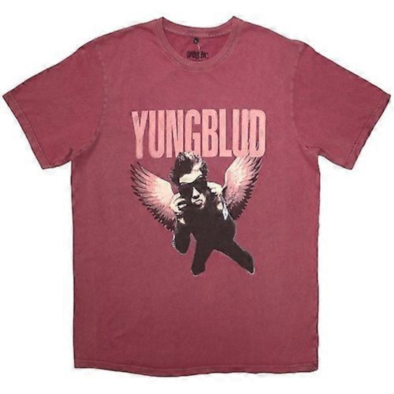 Yungblud Unisex Adult Wings Washed T-Shirt
