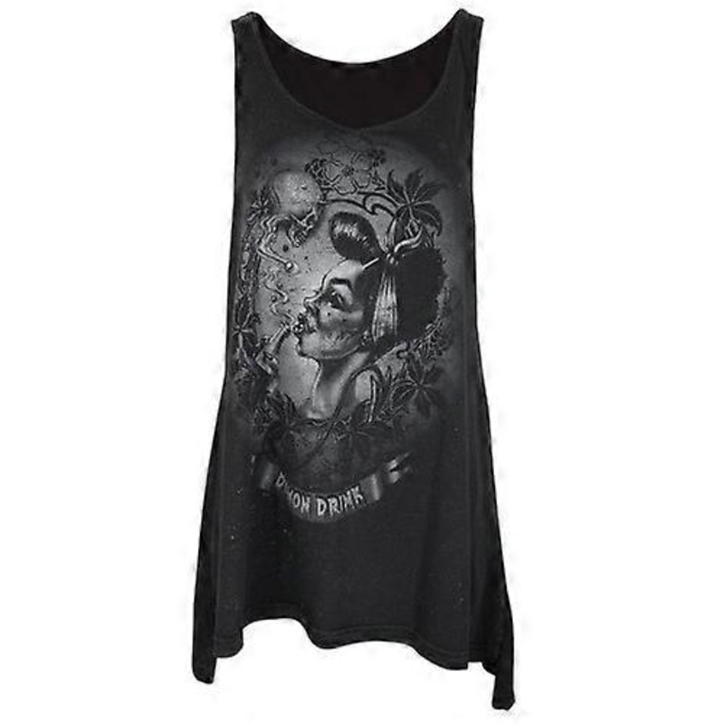 Alchemy Womens/Ladies Demon Drink Vest Top