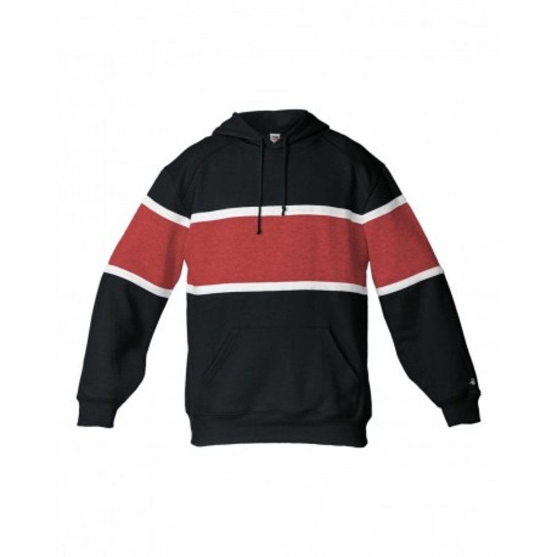 Badger 1282 Untied Athletic Fleece Hooded Sweatshirt | Badger 1282