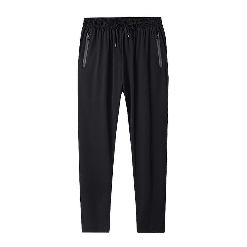 Herren Hosen Freizeithose XL Cargohose Baumwolle Stretch Jogginghose Lang Sporthose Sommer Trekkinghose A3 Schwarz