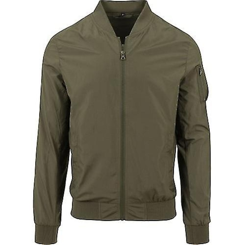 Build Your Brand Unisex Bomber Jacket