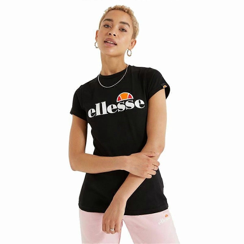Womens Short Sleeve T-Shirt Ellesse Hayes Black