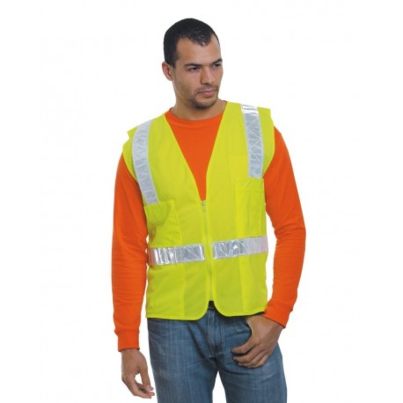 Bayside 3788 USA-Made ANSI Surveyor’s Vest Class 2 | Bayside 3788