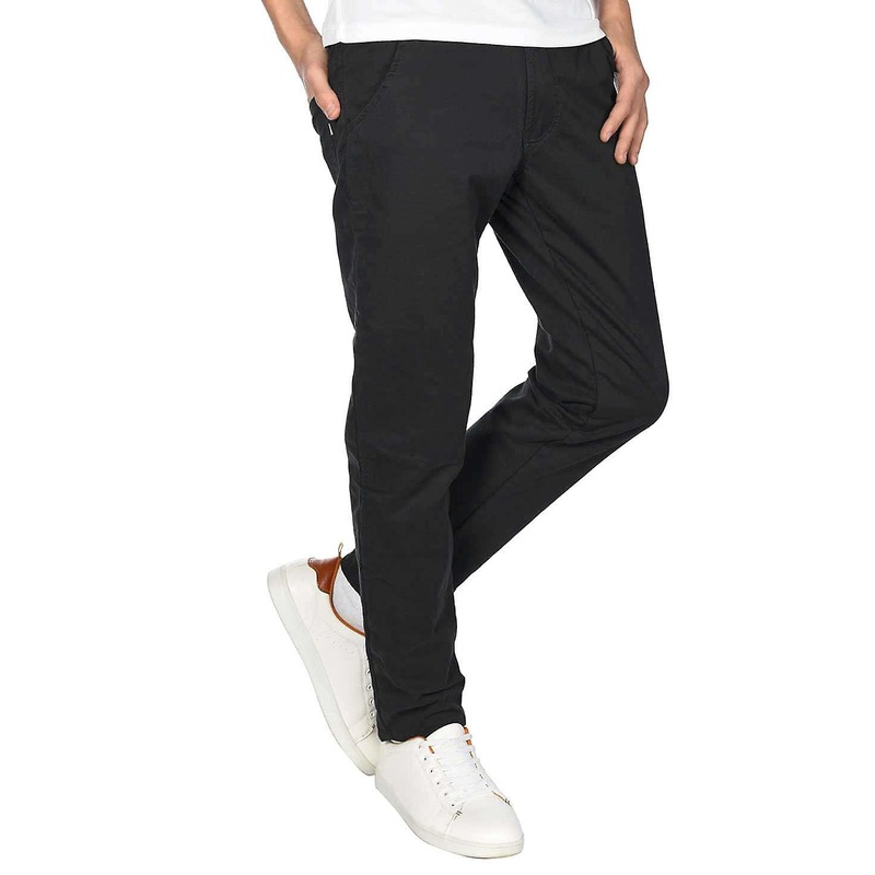 Boys’ Chino Thermo Fabric Pants with Adjustable Waistband