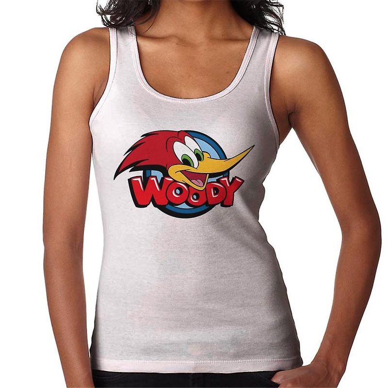 Woody Woodpecker Character Head Woody Logo Women’s Vest