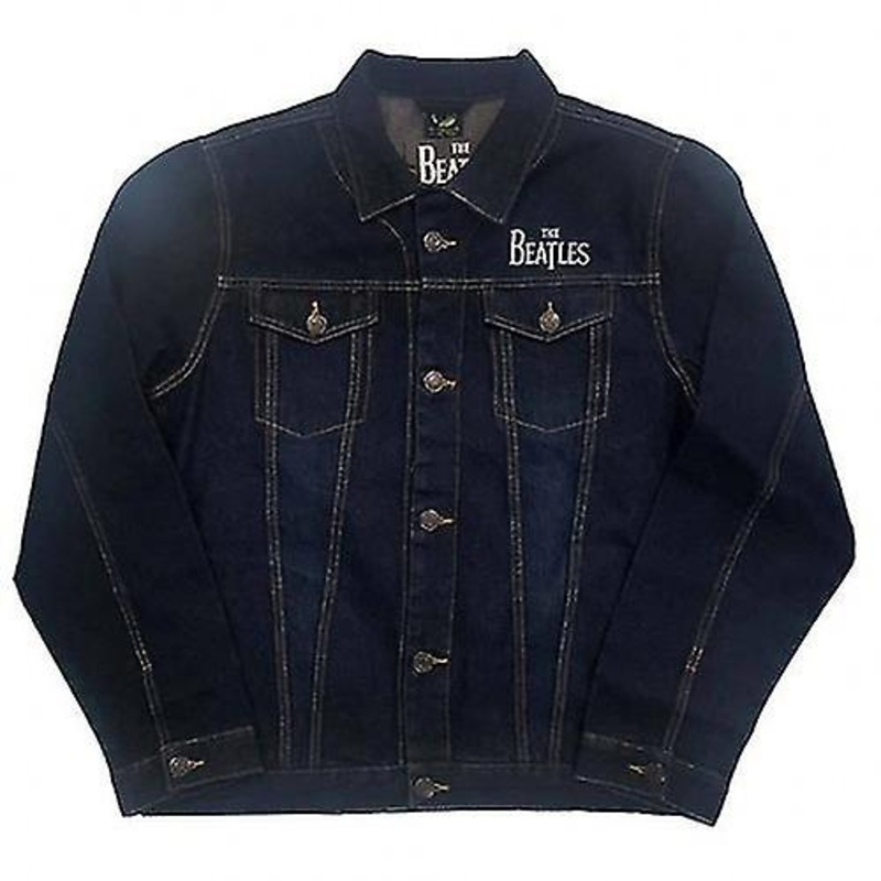 The Beatles Unisex Adult Logo Denim Jacket