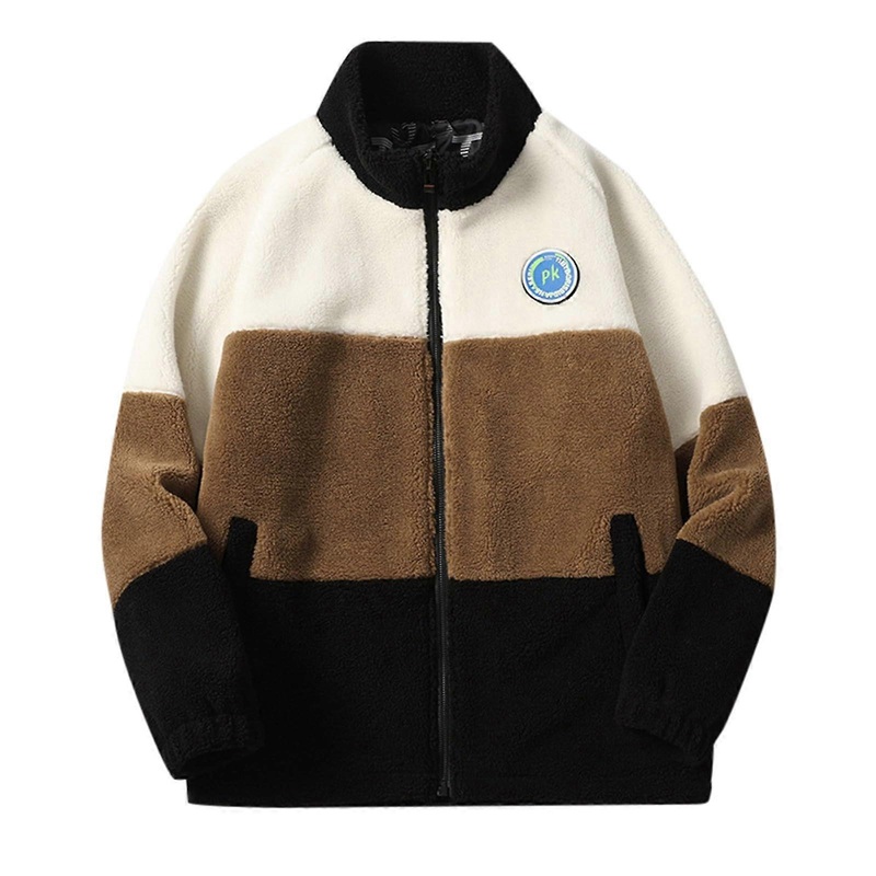 Winter Coat Men’s Long Warm Thick Transition Coat Parka Jacket A1 coffee 3XL