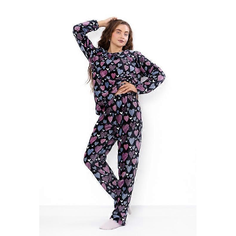 Women’s Fleece Pajama Set  Velsoft Fabric & Gentle Touch Comfort, Winter,  HC 8162-035