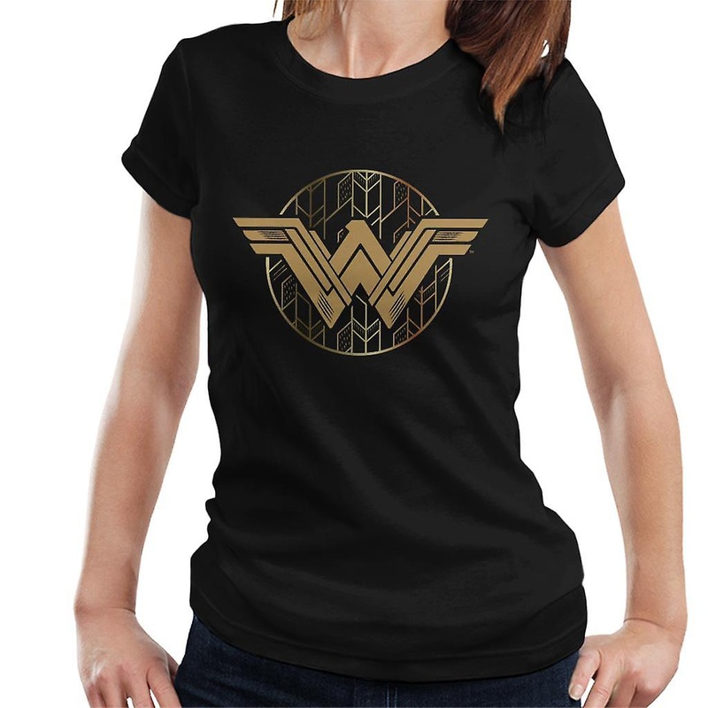 Wonder Woman Golden W Logo Women’s T-Shirt