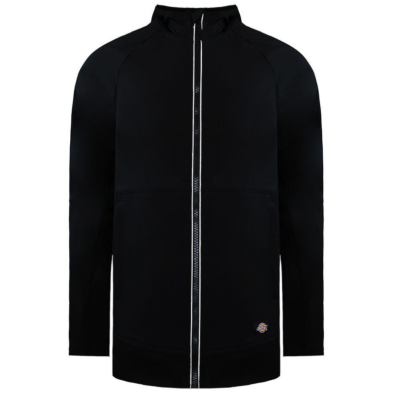 Dickies Long Sleeve Zip Up Momentum Mens Black Track Jacket DK0A4YKDBLK