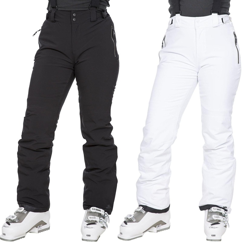 Trespass Womens Roseanne Outdoor Waterproof Fleece Lined Salopettes Trousers