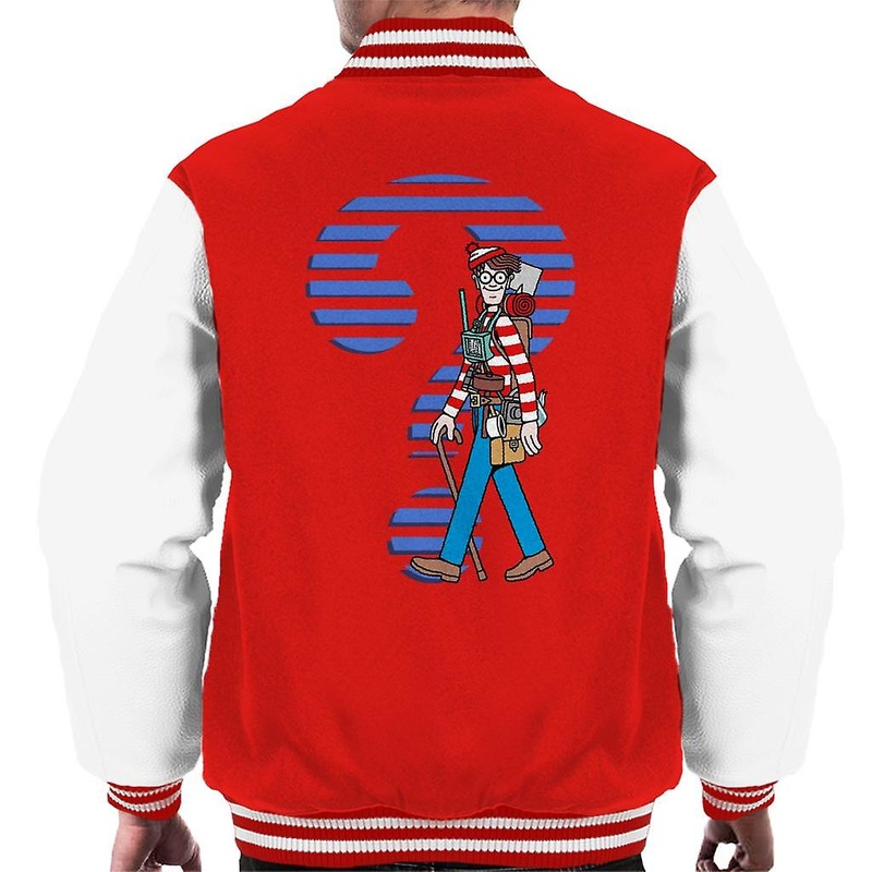 Where’s Wally Question Mark Men’s Varsity Jacket