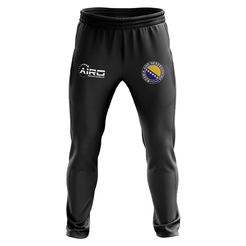 Bosnia and Herzegovina Concept Football Training Pants (Black)