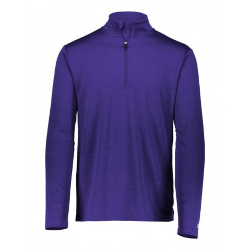 Russell Athletic QZ7EAM Striated Quarter-Zip Pullover | Russell Athletic QZ7EAM