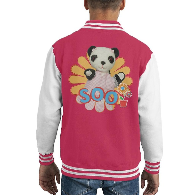 Sooty Soo Flowers Kid’s Varsity Jacket