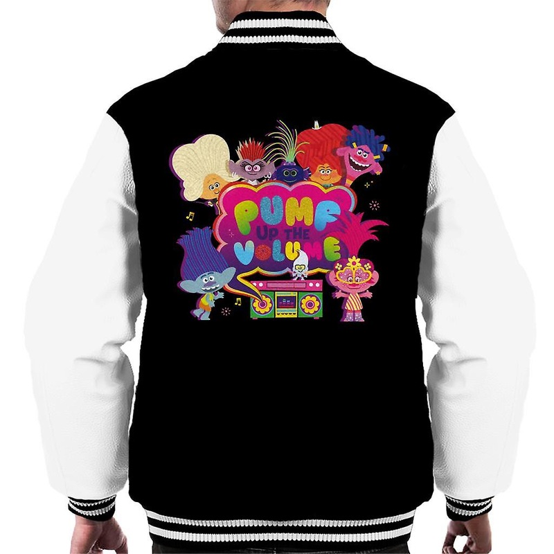 Trolls Pump Up The Volume Men’s Varsity Jacket