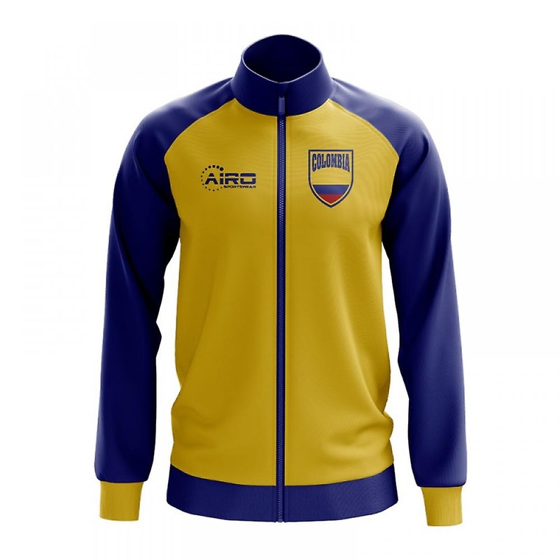 Colombia Concept Football Track Jacket (Yellow)