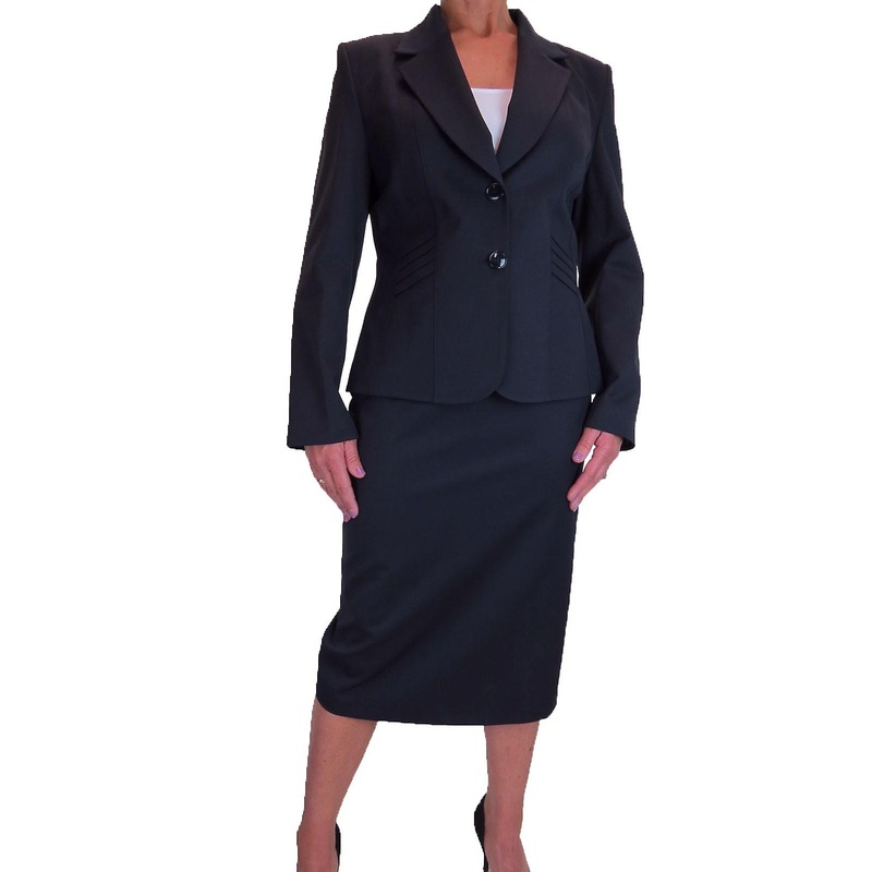 icecoolfashion Women’s Suit Office Work Blazer Jacket Skirt Suit