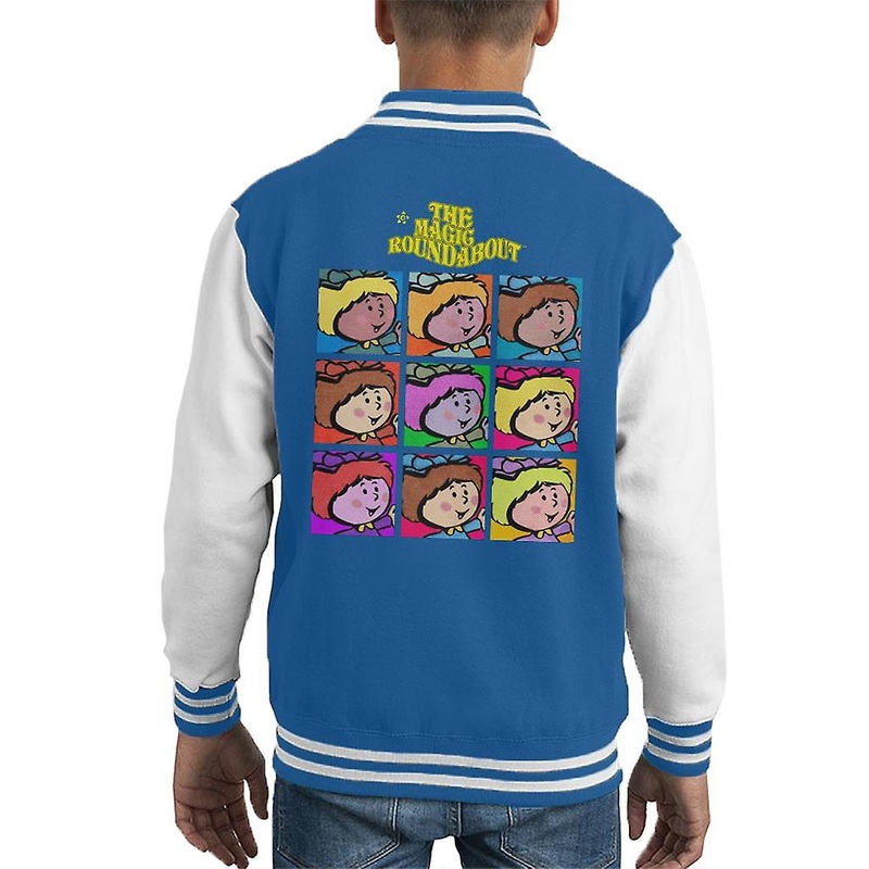 The Magic Roundabout Florence Pop Art Kid’s Varsity Jacket