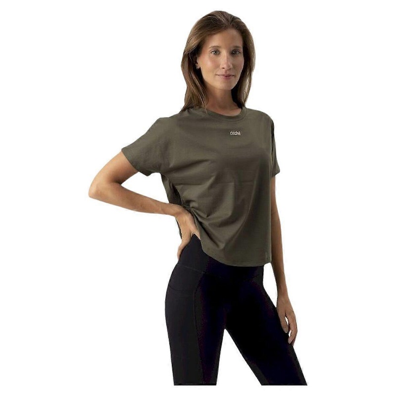 Womens Short Sleeve T-Shirt Ditchil Aria Olive