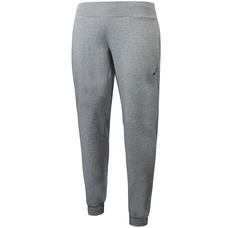 Asics Womens Slim Track Pants Grey Joggers Casual Lounge Pants 134780 0714