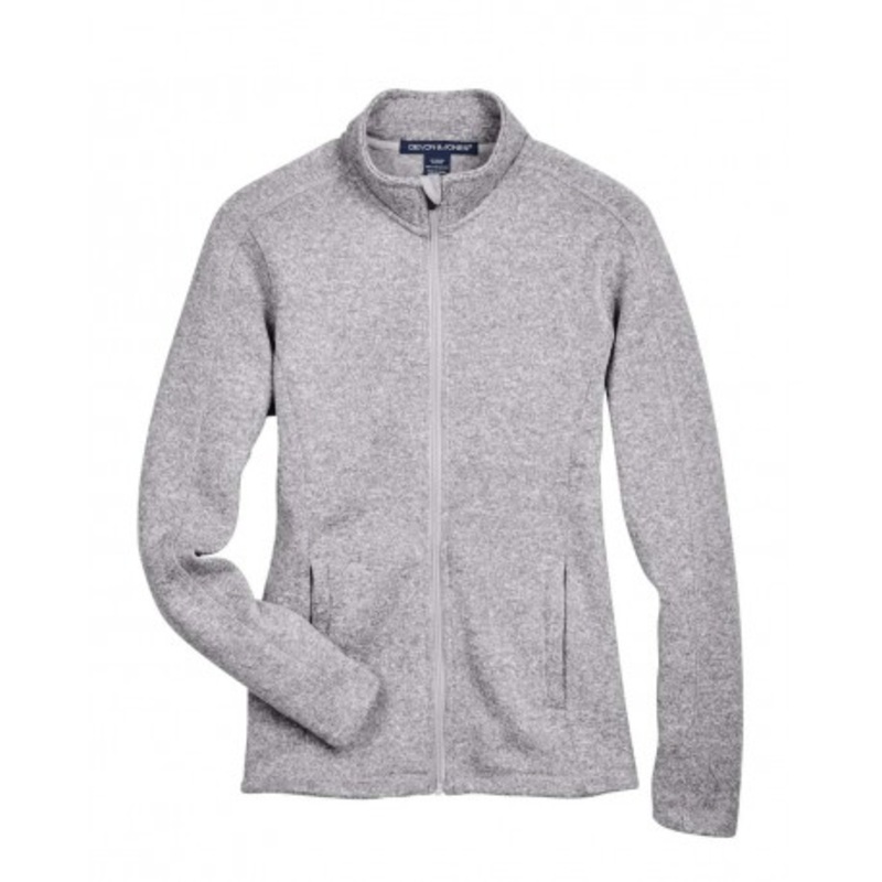 Devon & Jones DG793W Women’s Bristol Full-Zip Sweater Fleece Jacket | Devon & Jones DG793W