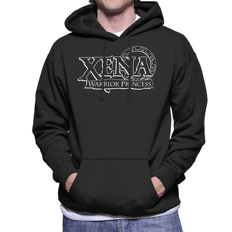 Xena Warrior Princess Vintage Logo Men’s Hooded Sweatshirt