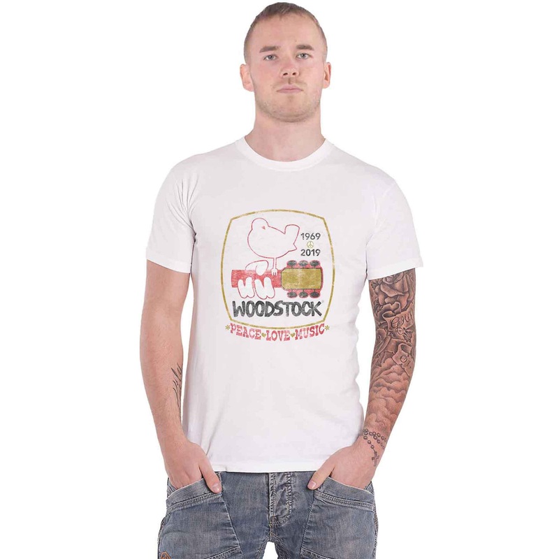 Woodstock Peace Love Music Festival T Shirt