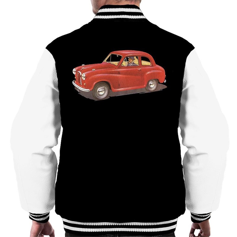 Austin A35 Red British Motor Heritage Men’s Varsity Jacket