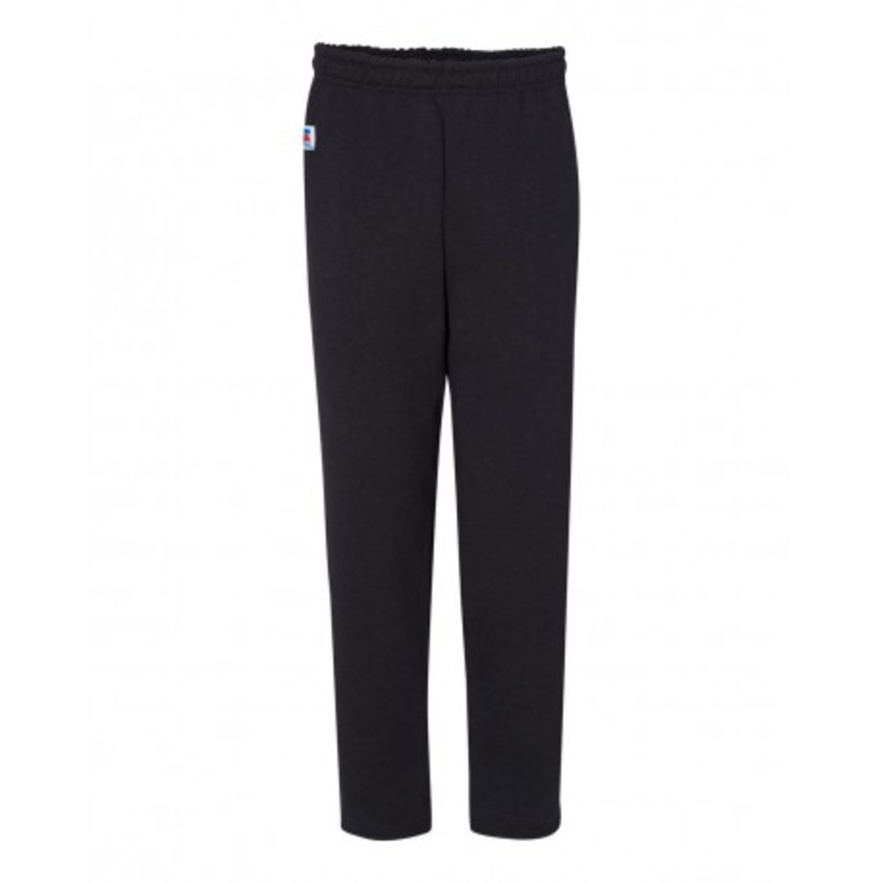 Russell Athletic 596HBM Dri Power Open-Bottom Pocket Sweatpants | Russell Athletic 596HBM
