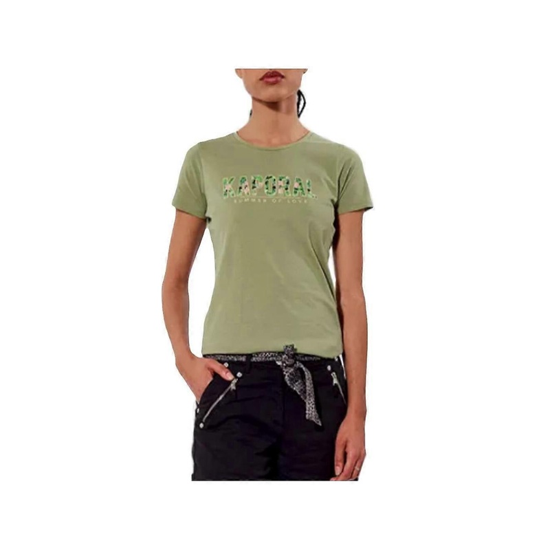 Women’s Kaporal Kecil tileul T shirt Khaki