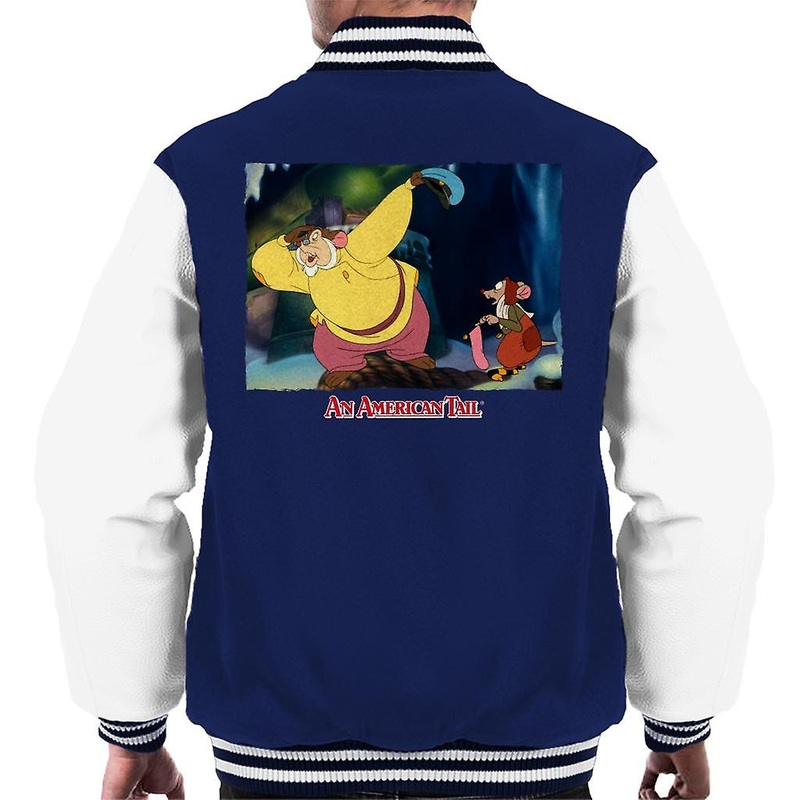 An American Tail Papa Searching Men’s Varsity Jacket