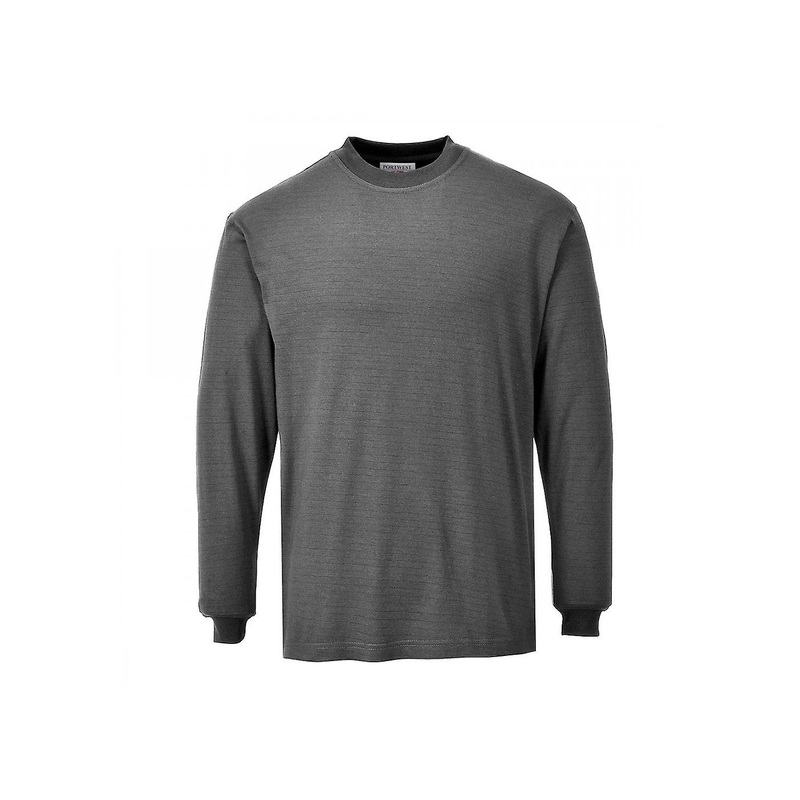 Women’s Portwest Flame Resistant Anti-Static Long Sleeve T-Shirt FR11