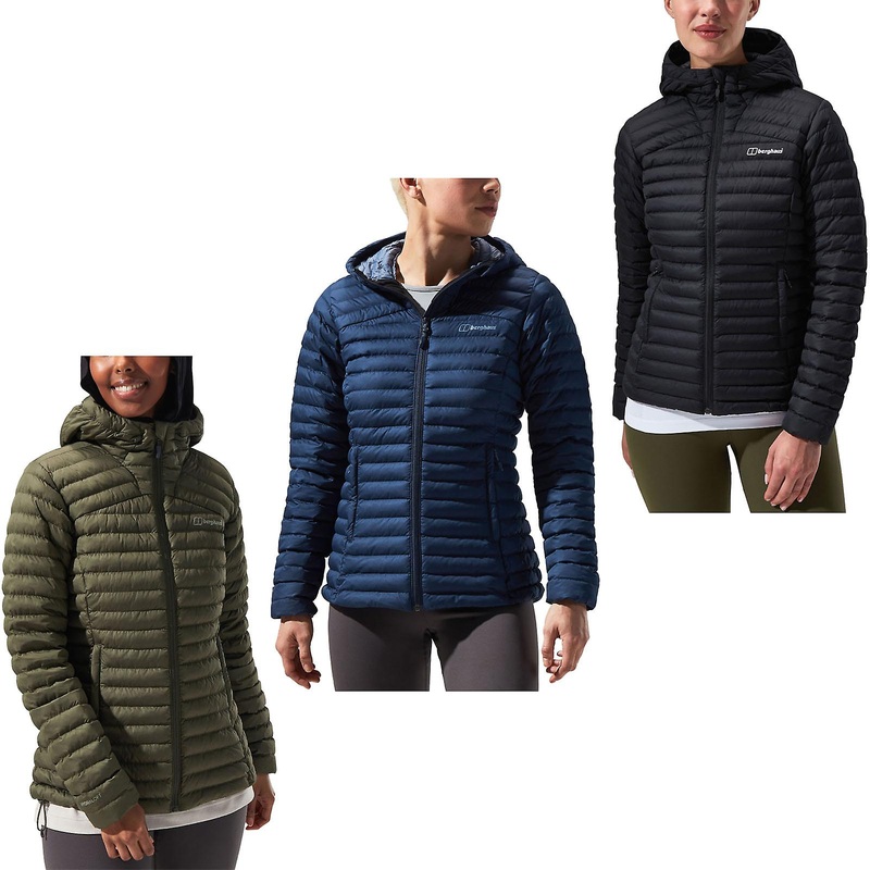 Berghaus Womens Nula Micro Padded Hooded Warm Winter Jacket Coat