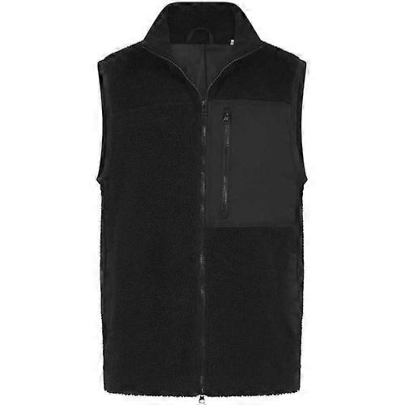 Front Row Unisex Adult Sherpa Recycled Gilet
