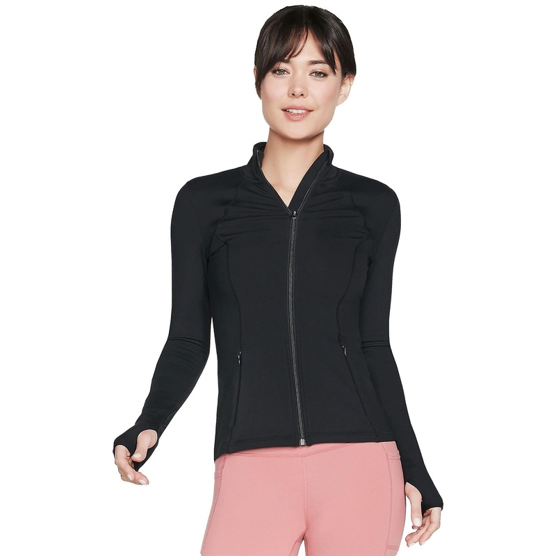 Skechers Goflex Black Womens Mesh Jacket