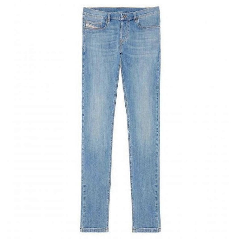 Diesel D-Luster Plain Light Blue Washed Jeans