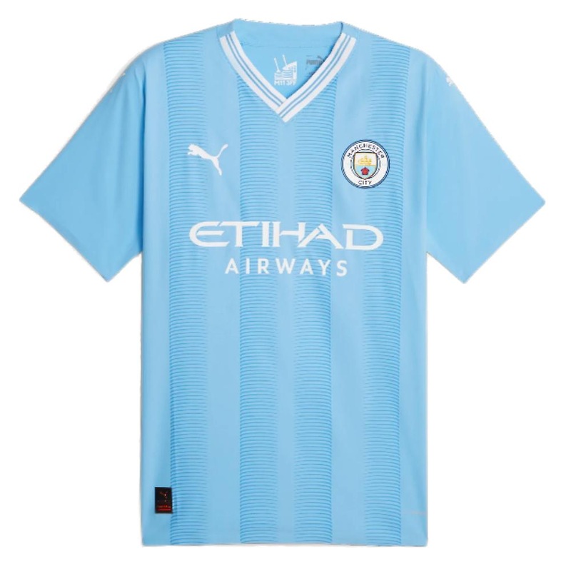 2023-2024 Man City Authentic Home Shirt