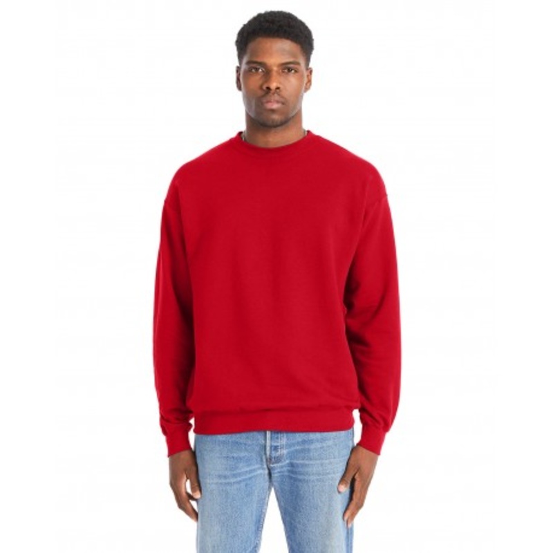 Hanes RS160 Adult Perfect Sweats Crewneck Sweatshirt | Hanes RS160
