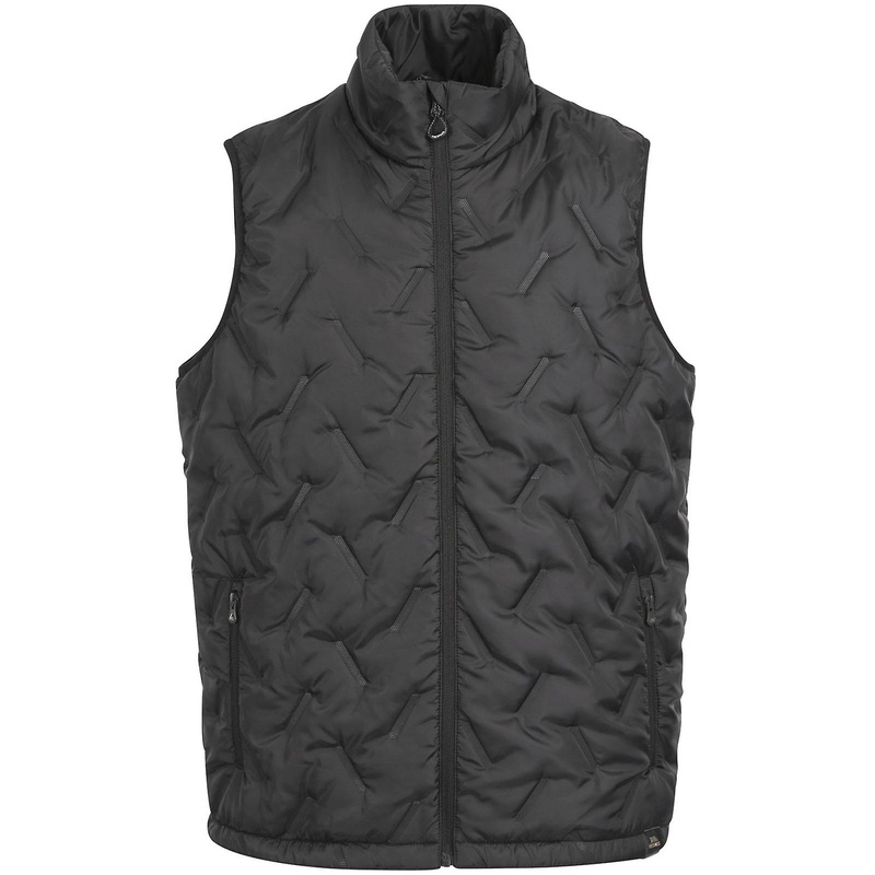 Trespass Mens Pilsley Padded Warm Outdoor Walking Bodywarmer Gilet – Black