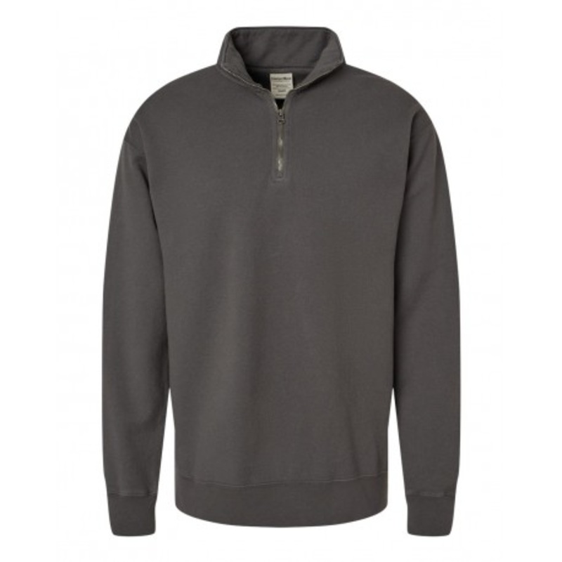 ComfortWash by Hanes GDH425 Garment-Dyed Quarter-Zip Sweatshirt | ComfortWash by Hanes GDH425